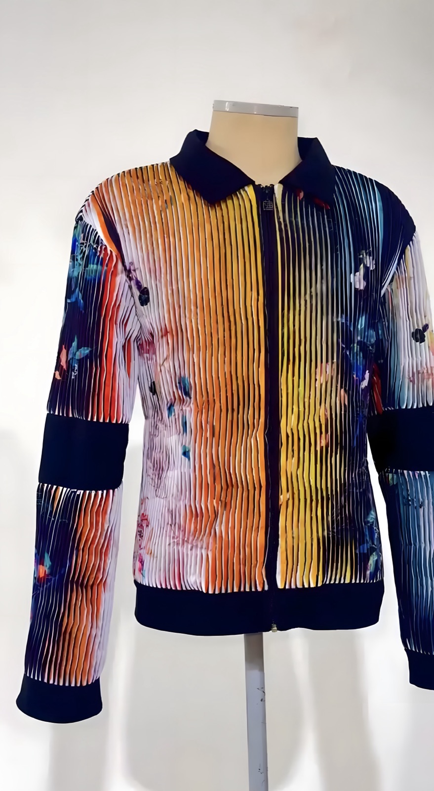 Amor Fati sample jacket at 0 degrees