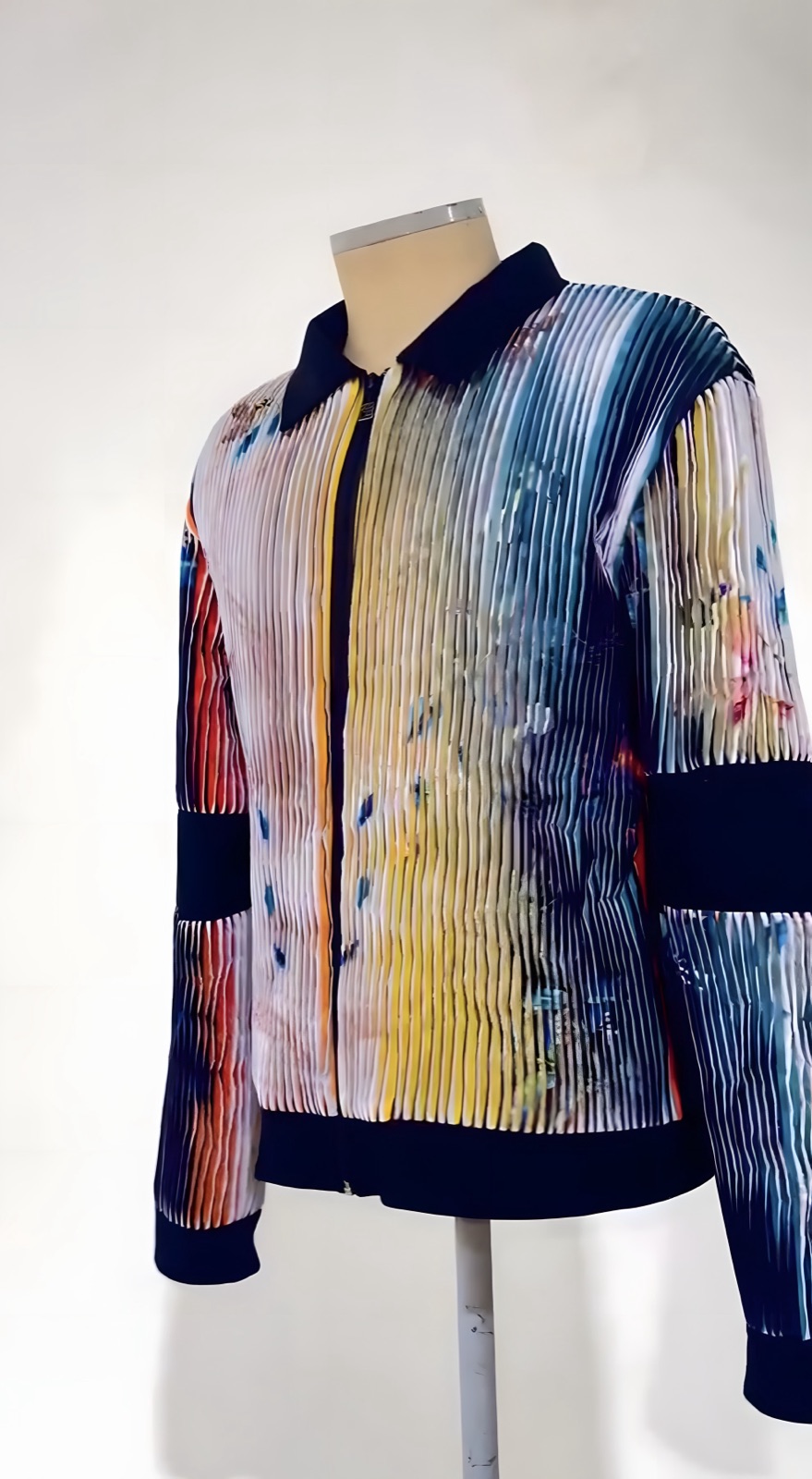 Amor Fati sample jacket at 36 degrees