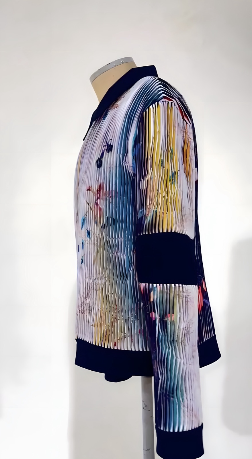 Amor Fati sample jacket at 72 degrees